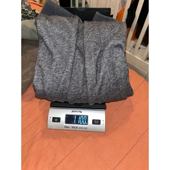 Vince Mens Gray Heather Jogger Pants M Elastic Drawstrin - Picture 11 of 11